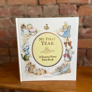 Vintage Beatrix Potter Baby Book - My First Year